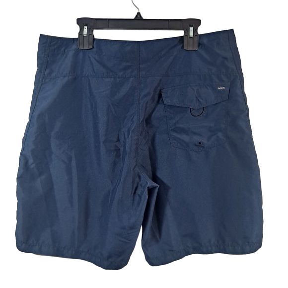 Hurley Blue Board Swim Shorts Men's Size 38 Pockets - Picture 4 of 6